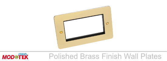 Polished Brass Finish Wall Plates
